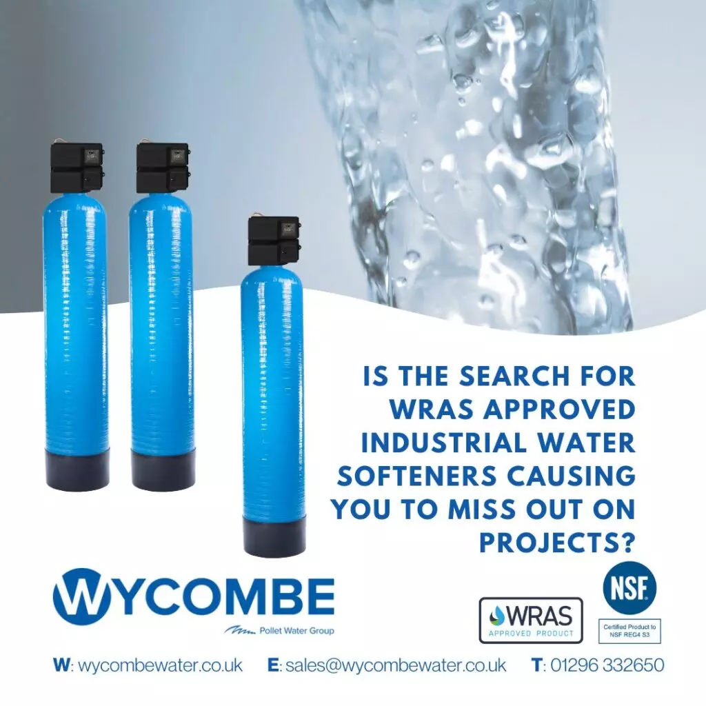 WRAS approved water softeners by Wycombe Water